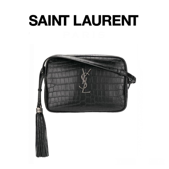 Saint Laurent Handbags - ❗️FINAL PRICE❗️Saint Laurent croc Lou camera bag ✨